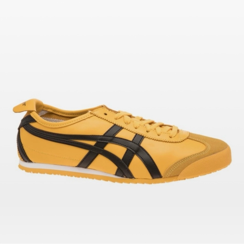 ASICS Onitsuka Tiger 66 Yellow Black DL 408 0490 Shoe Sneakers